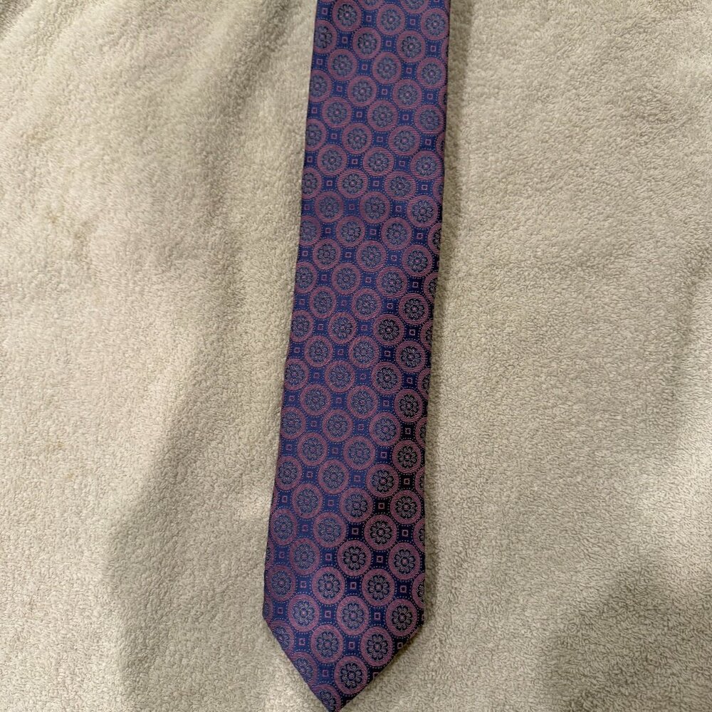 AMAZING MEN'S LIMITED EDITION CANALI BLACK LABEL VINTAGE TIE - ITALY
